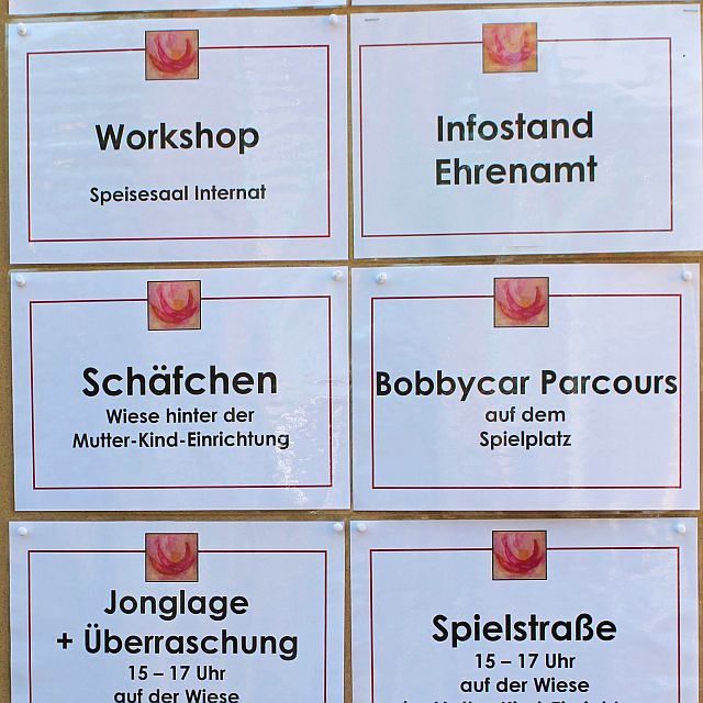 Mirjamfest Wegweiser